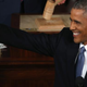 President Barack Obama waves before giving last year’s State of the Union in the House chamber of the U.S. Capitol Jan. 20, 2015, in Washington, D.C.
Mark Wilson/Getty Images
